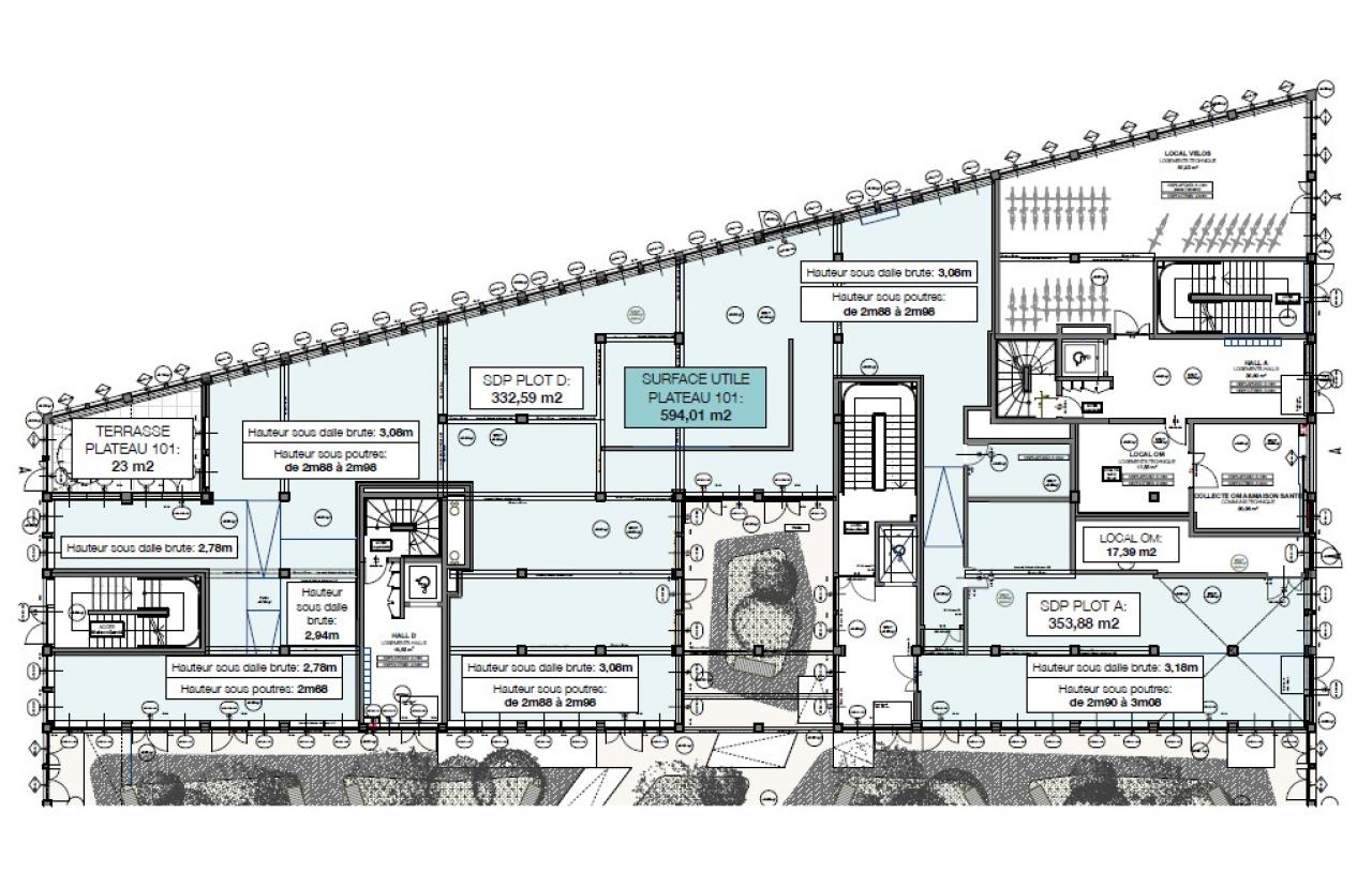 Bureau Bordeaux 3869m² Vente bureau Bordeaux Gironde OVBUR2423898 10